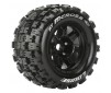 ST-MCROSS 1/8 SPOR T 0" OFFSET HEX 17MM BLACK E-R