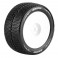 T-TURBO 1/8 FR/RR SOFT 0 OFFSET WHITE