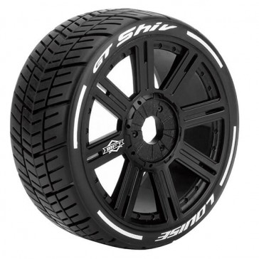GT-SHIV 1/8 FR/RR S UPER SOFT HEX 17MM SPOKE/BLACK