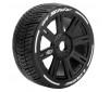GT-SHIV 1/8 FR/RR S UPER SOFT HEX 17MM SPOKE/BLACK