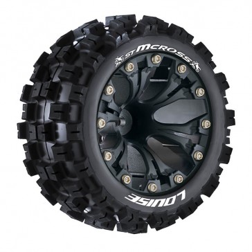 ST-MCROSS 1/10 SOFT 1/2 OFFSET/BLACK GP JATO 2WD