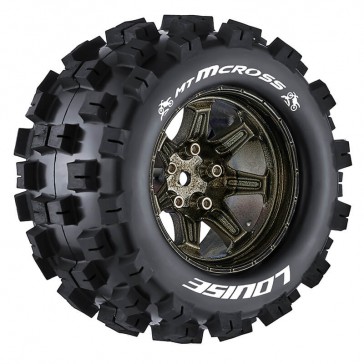 MT-MCROSS 1/10 SOFT HEX 14MM/BLACK CHROME ARRMA G