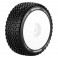 B-PIRATE 1/8 FR/RR SOFT HEX 17MM WHITE