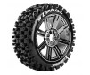 B-UPHILL 1/8 FR/RR SOFT HEX 17MM SPOKE/CHROME B