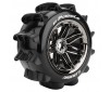 ST-PADDLE 1/8 SPORT BLACK CHROME E-REVO FR & RR