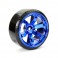 1/10 STREET/DRIFT TYRE 6-SPOKE WHEEL (6MM OFFSET)