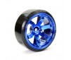 1/10 STREET/DRIFT TYRE 6-SPOKE WHEEL (6MM OFFSET)