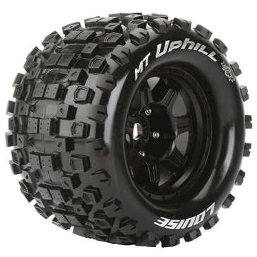 MT-UPHILL 1/8 SPOR T 0" OFFSET HEX 17MM BLACK E-R