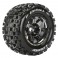 ST-UPHILL 1/8 SPOR T 0" OFFSET HEX 17MM BLACK CHR