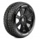 B-TURBO 1/8 FR/RR SOFT HEX 17MM SPOKE/BLACK