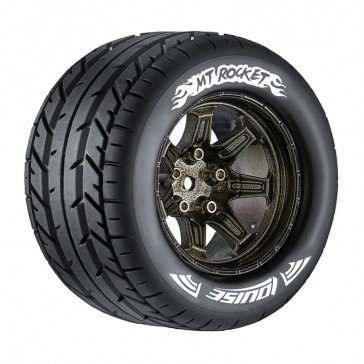 MT-ROCKET 1/10 SOFT HEX 14MM/BLACK CHROME ARRMA G