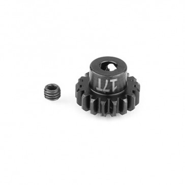 FT STEEL PINION GEAR 17T MOD1 5MM SHAFT