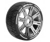GT-SHIV 1/8 FR/RR S UPER SOFT HEX 17MM SPOKE/BLACK