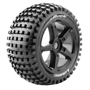 T-ROCK 1/8 FR/RR SOFT 0 OFFSET BLACK