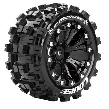 ST-MCROSS 1/10 SOFT BEARING/BLACK GP JATO 2WD FR
