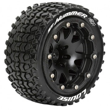 ST-HUMMER 1/10 SOFT BEAD-LOCK/1/2 OFFSET HEX 12MM