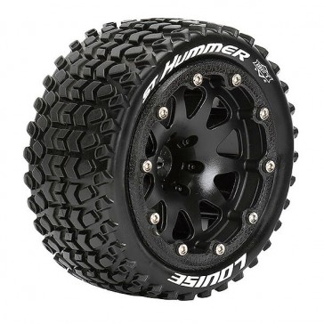 ST-HUMMER 1/10 SOFT HEX 14MM/BLACK ARRMA GRANITE