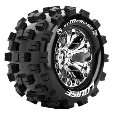 MT-MCROSS 1/10 SOFT BEARING/CHROME GP JATO 2WD FR