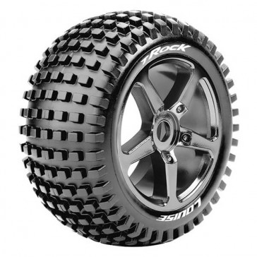 T-ROCK 1/8 FR/RR 0 OFFSET BLACK CHROME