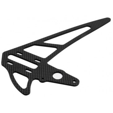 Unpainted Carbon Fiber Fin: Fusion 550