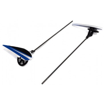 Landing Gear Set: 4-Site Biplane 3D FF (Flat Foamy) 800mm