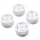 1.0 Bronco Heritage Wheels White: SCX24