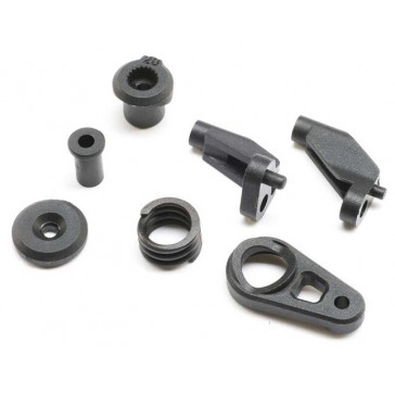 Dig Transmission Mount Servo Saver Set: Capra 1.9
