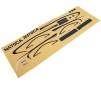 Decal Sheet: UMX Cirrus SR22T