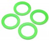 Snap-in Beadlock Rings Green (4): LMT 2.0