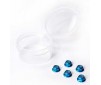 Flanged Nylon Lock Nuts M2 Blue (5) Mini-Z Series