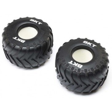BKT 2.6 Monster Truck Tire with Insert Med (2): LMT 2.0