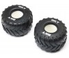 BKT 2.6 Monster Truck Tire with Insert Med (2): LMT 2.0
