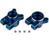 FT RC10B7 REAR HUB SET HRC BLUE ALUMINIUM