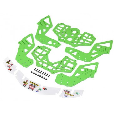 Chassis Plate Set Green: LMT 2.0