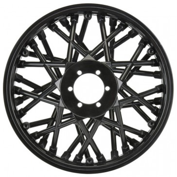 1/4 Bullyspoke V2 Bead Rear Wheel Black: Promoto-MX