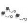 Tethered Drain Plug Large (3): Pro Boat