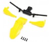 Fender Handguards & Handle Bars Yellow: Promoto-SM