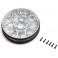 Front Wheel Set Satin Chrome: Promoto-SM