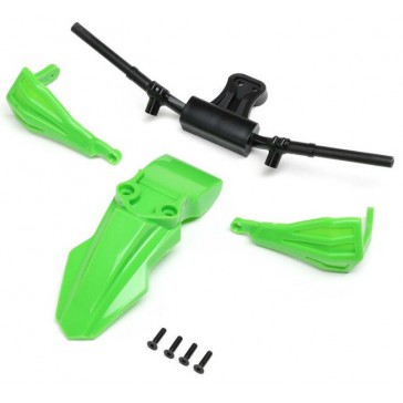 Fender Handguards & Handle Bars Green: PM-SM