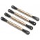 Variable Diameter Upper 4-Link Bar Set (4): Mini LMT