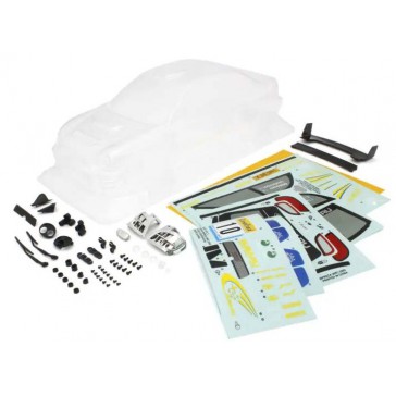 Body shell set 1:10  Fazer Rally FZ02R Subaru Impreza WRC2002 - Clear
