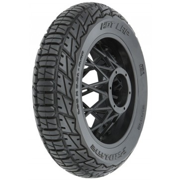 1/4 Hot Lap MX S3 Rear Tire MTD Black Supermoto Wheel: Promoto-MX/SM