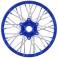1/4 Pro-Spec Aluminum V2 Bead Rear Wheel Blue/Blue (1): Promoto-MX
