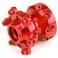 1/4 Pro-Spec Aluminum Front Hub Red: Promoto-MX