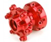 1/4 Pro-Spec Aluminum Front Hub Red: Promoto-MX