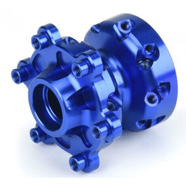 1/4 Pro-Spec Aluminum Front Hub Blue: Promoto-MX
