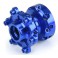 1/4 Pro-Spec Aluminum Front Hub Blue: Promoto-MX