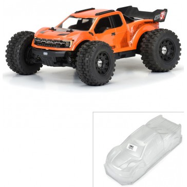 2022 FORD F-150 RAPTOR CLEAR BODY FOR ARRMA VORTEKS
