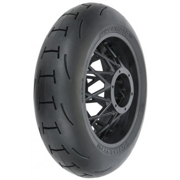1/4 Supermoto 2.0 S3 Rear Tire MTD Black Supermoto Wheel: MX/SM