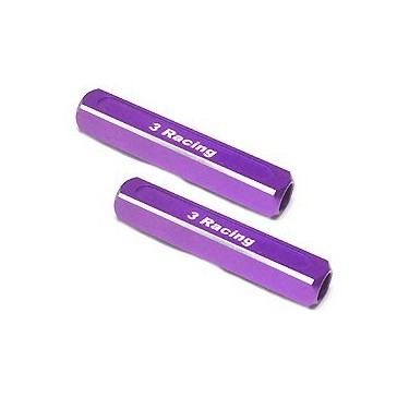 DISC.. 13mm Chassis Droop Gauge Blocks (2 Pcs) - Purple